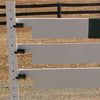 Set of 6 "V" Design Plank Gates Wood Horse Jumps - Platinum Jumps